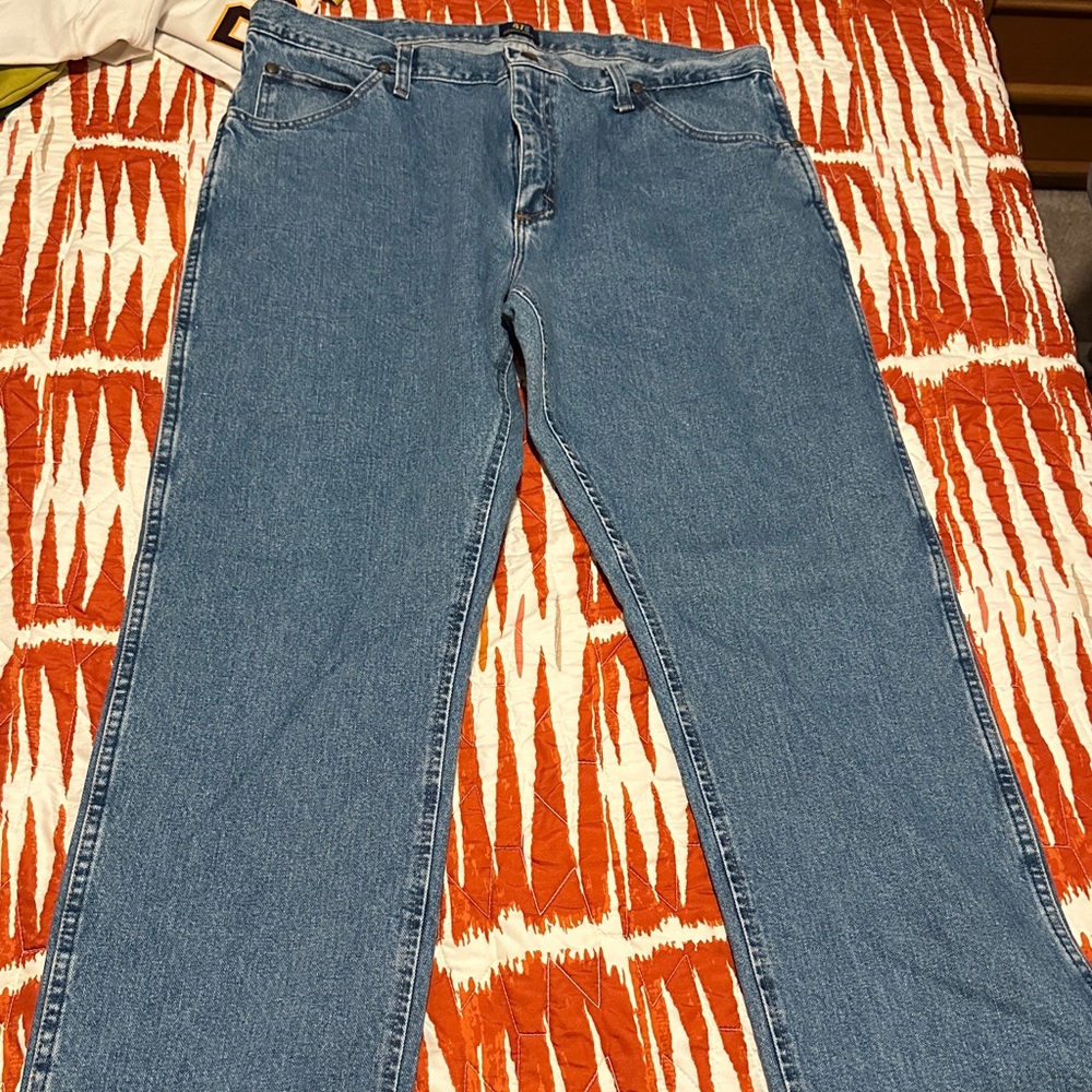 Classic Blue Relaxed Fit Men's Jeans